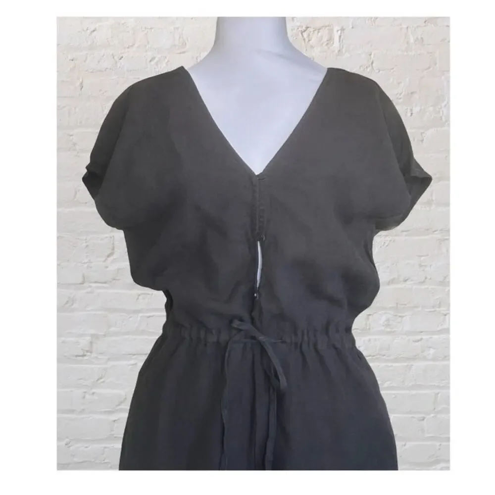 Cloth & Stone Wide Leg Jumpsuit Women’s 100% Tencel Boho Minimalist Festival